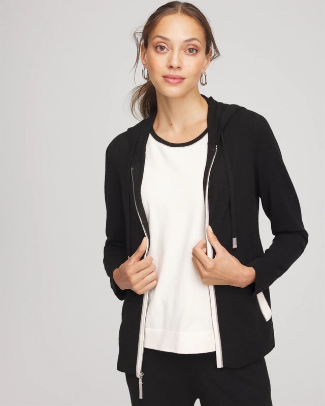 Zenergy Luxe Cashmere-Blend Jacket
